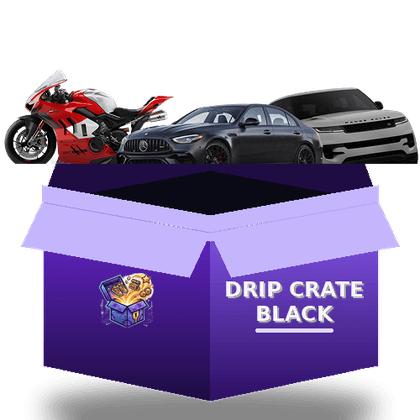 Drip Crate Black mystery box