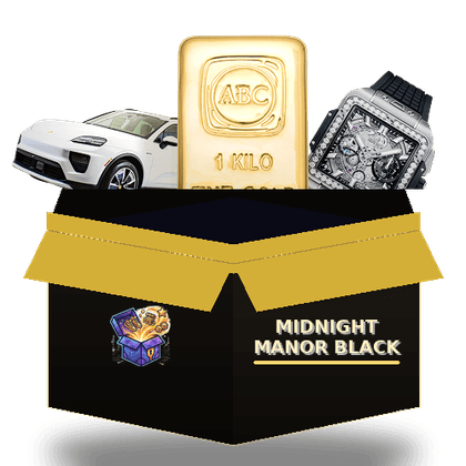 Midnight Manor Black mystery box