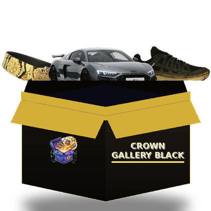 Crown Gallery Black mystery box