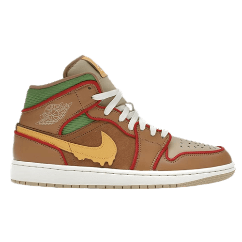 Jordan 1 Mid SE Cheeseburger