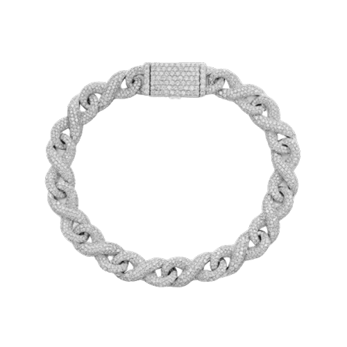 Diamond Bracelet 14k Solid Gold 7.00ctw