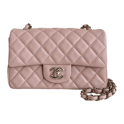 Mini Classic Flap Bag Pink