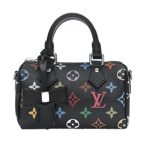 Nano Speedy Black Multicolored