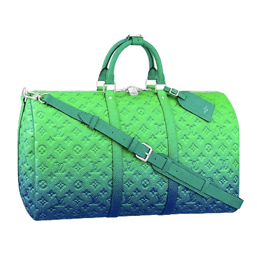 Keepall 50B Taurillon Illusion Blue/Green