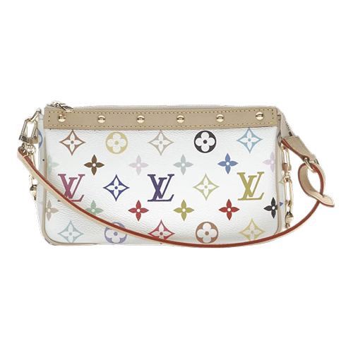 Pochette Accessoires White Multicolored