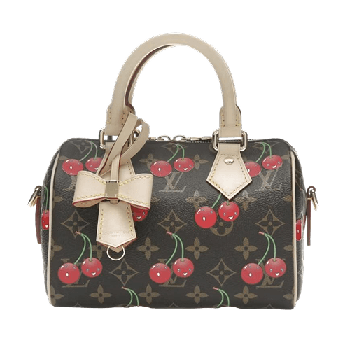 Cherry Speedy Bandouliere 20 Brown Monogram