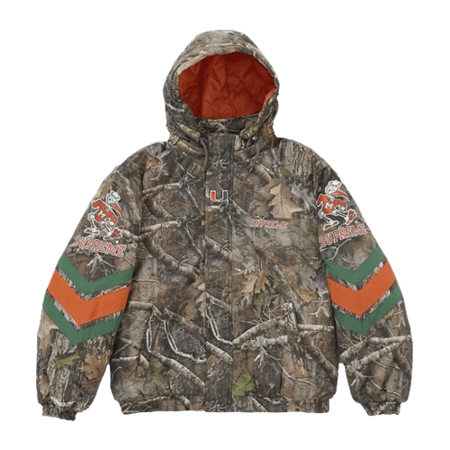 NCAA Hooded Stadium Jacket Woodland Camo