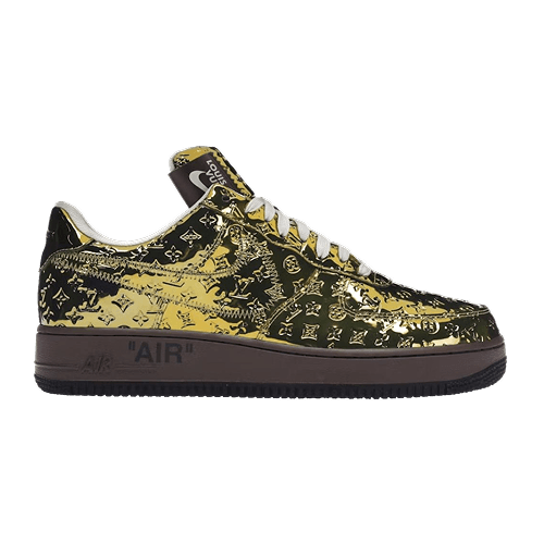 Air Force 1 Low By Virgil Abloh Metallic Gold