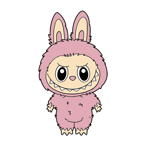 The Monsters Labubu Macaron Series Lychee Berry Sticker