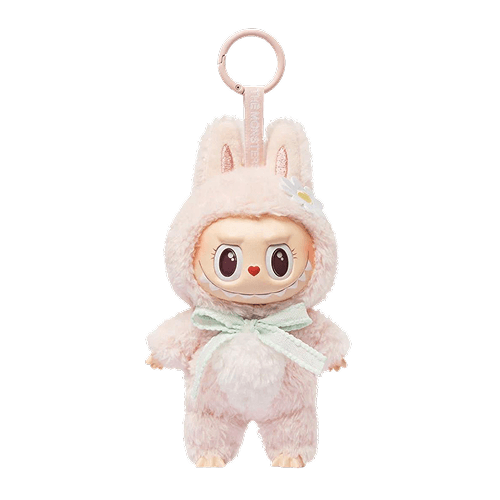 Labubu Mokoko Close to Sweet Vinyl Plush Doll Pendant Keychain