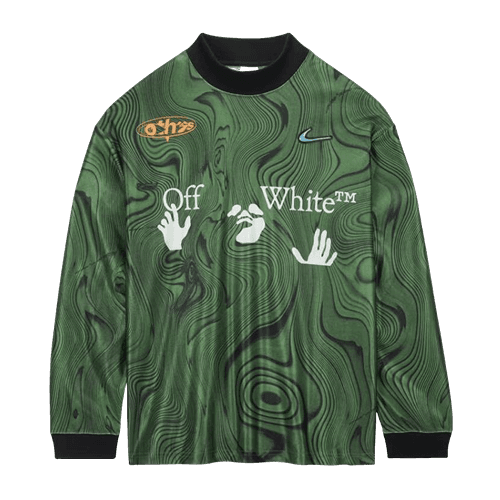 Allover Print Jersey Kelly Green