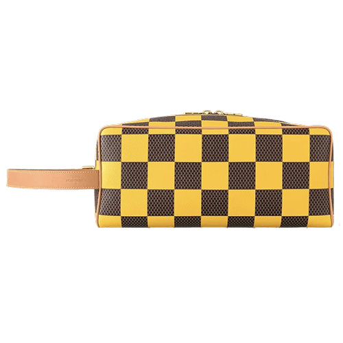 Shoes Bag Damier Pop Yellow