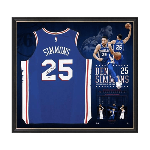Ben Simmons Signed Rookie of the Year Jersey