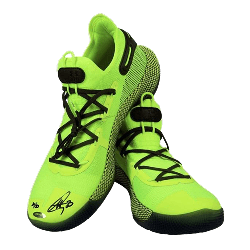 Stephen Curry Signed Shoes