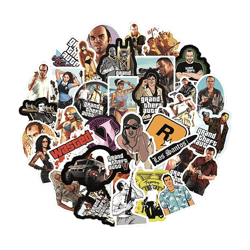 GTA Game Stickers