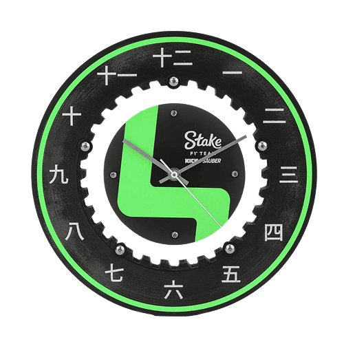 Stake Sauber F1 Team Brake Disc Clock