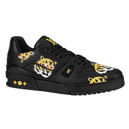 LV Trainer Nigo Black Tiger Monogram