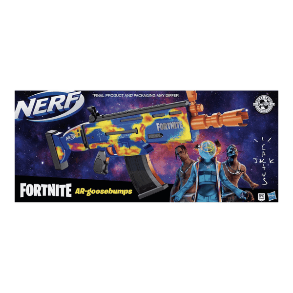 Travis Scott Cactus Jack Fortnite AR-Goosebumps Nerf Elite Dart Blaster
