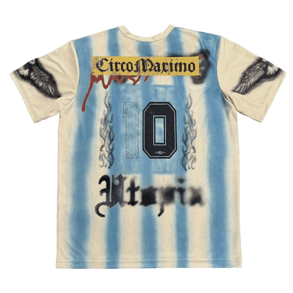 Travis Scott Argentina Soccer Jersey Multicolor