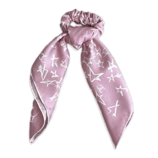 Star Silk Hair Scrunchie