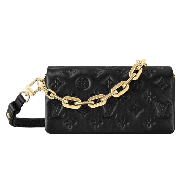Pochette Coussin Black