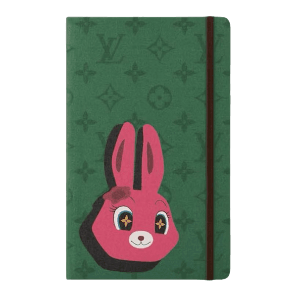 Jane Notebook MM Green Monogram