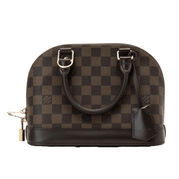 Alma Damier Ebene BB Cerise Lining