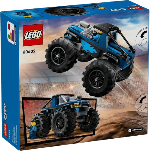 Blue Monster Truck