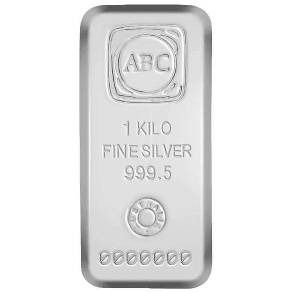 1kg Silver Cast Bar - ABC Bullion