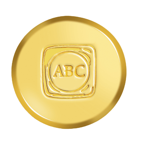 1/2oz Gold Cast Bar - ABC Bullion