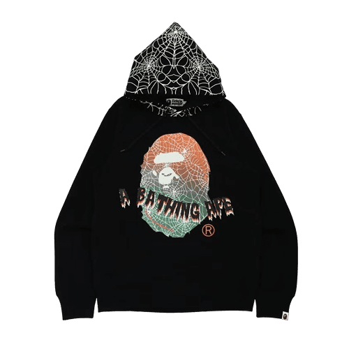 Halloween Ape Head Glow in the Dark Pullover Hoodie