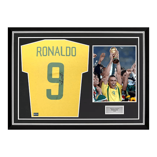 Ronaldo Back Signed Brazil