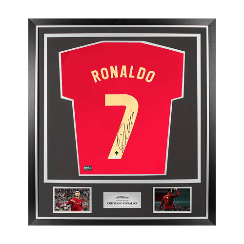 Cristiano Ronaldo Back Signed Portugal 2021