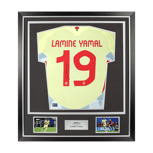 Lamine Yamal Back Signed Spain Authentic 2024-25