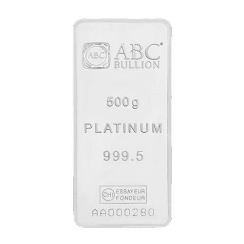 500g ABC Platinum Minted Tablet 999.5