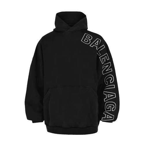 Logo Embroidered Oversized Hoodie