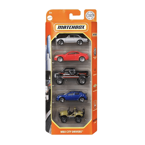 Set of 5 Toy Cars