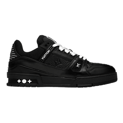 LV Trainer Black Embossed Monogram