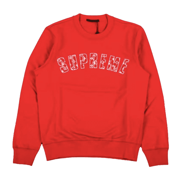 Arc Logo Crewneck Red