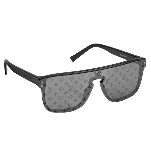 Waimea Sunglasses Black Silver Monogram