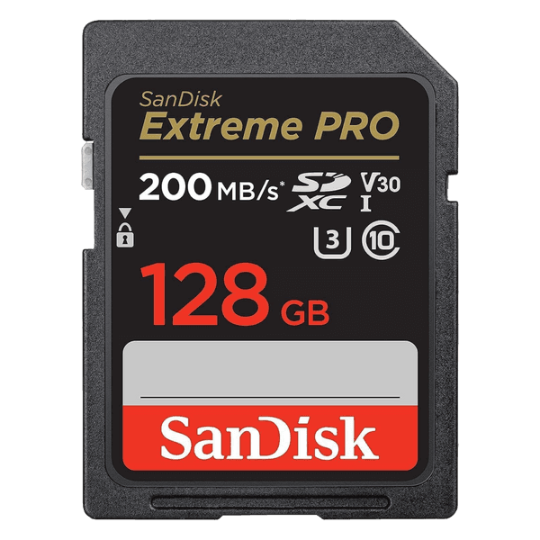 128GB Extreme PRO SDXC
