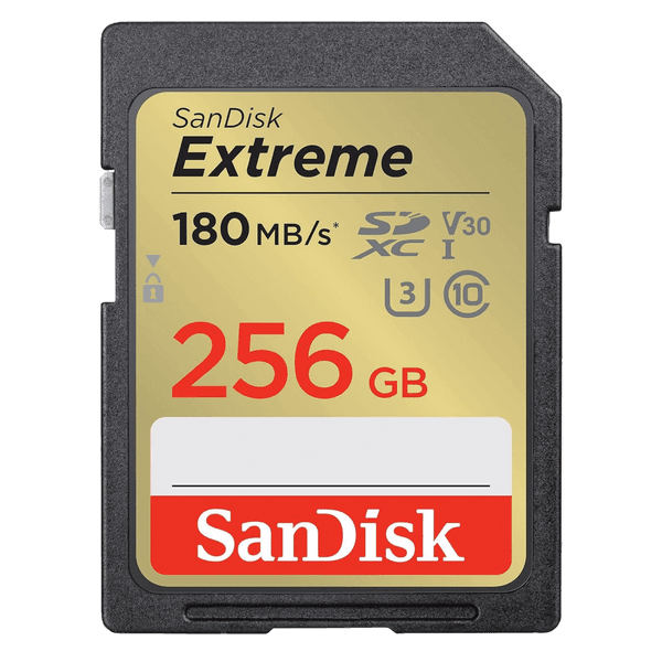 256GB Extreme SDXC